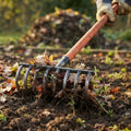 Garden Nail Rake - 9-Tooth Manganese Steel Rake