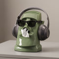 Tissue Box Organizer – Creative Stone Figure Desktop Storage