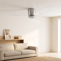 42/52-Inch Ceiling Fan with Transparent Blades and Remote