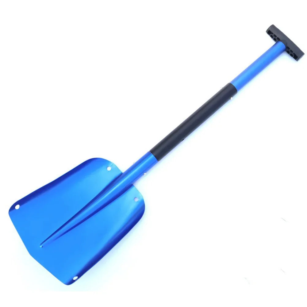 Stainless Steel Snow Shovel - Retractable Survival Tool