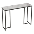 Marble Console Table – Modern Entryway Accent Table