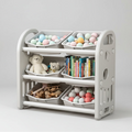 Toy Storage Cabinet - Kids Sorting Organizer Cabinet