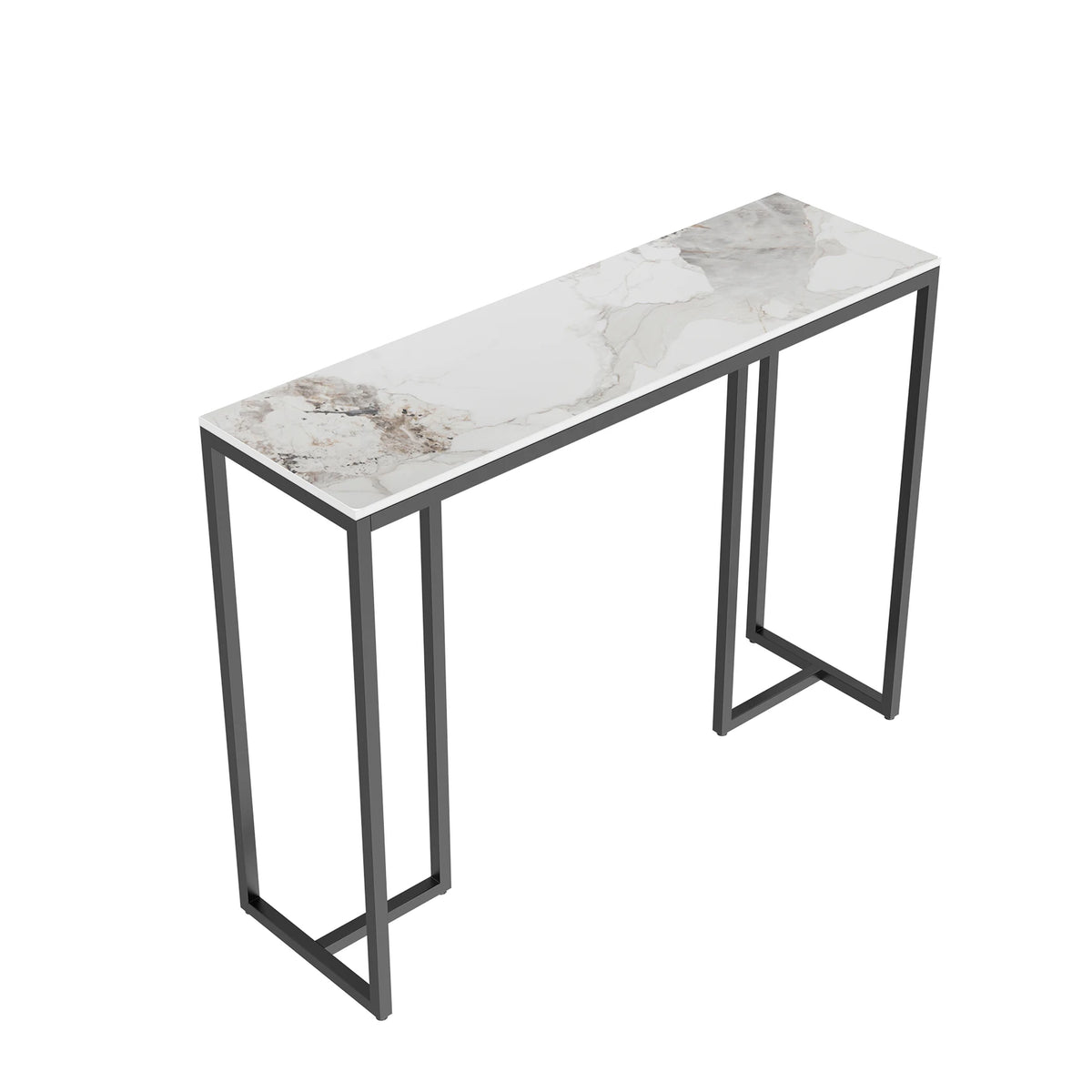 Marble Console Table – Modern Entryway Accent Table