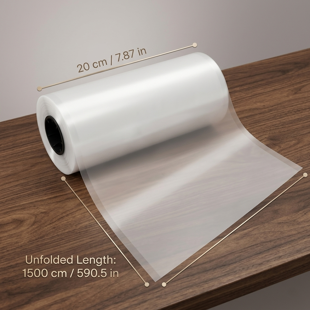 Vacuum Sealer Bags Roll - BPA-Free Food Storage Roll
