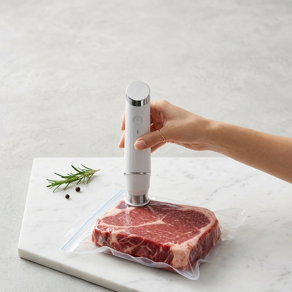 Portable Vacuum Sealer - Cordless Food Storage Machine
