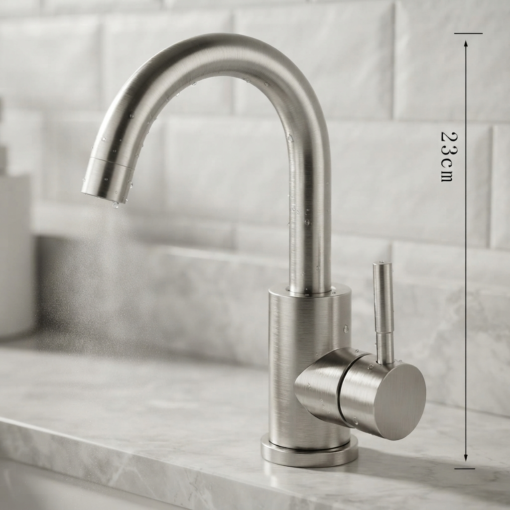 Stainless Steel Bathroom Faucet - MapleFair Basin Faucet