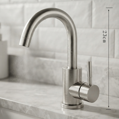 Stainless Steel Bathroom Faucet - MapleFair Basin Faucet