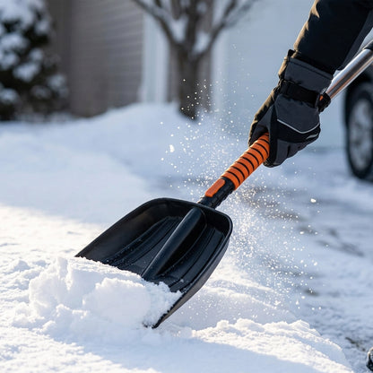 Ice Scraper Combo - Retractable Car Snow Brush Tool
