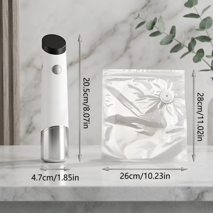 Portable Vacuum Sealer - Cordless Food Storage Machine