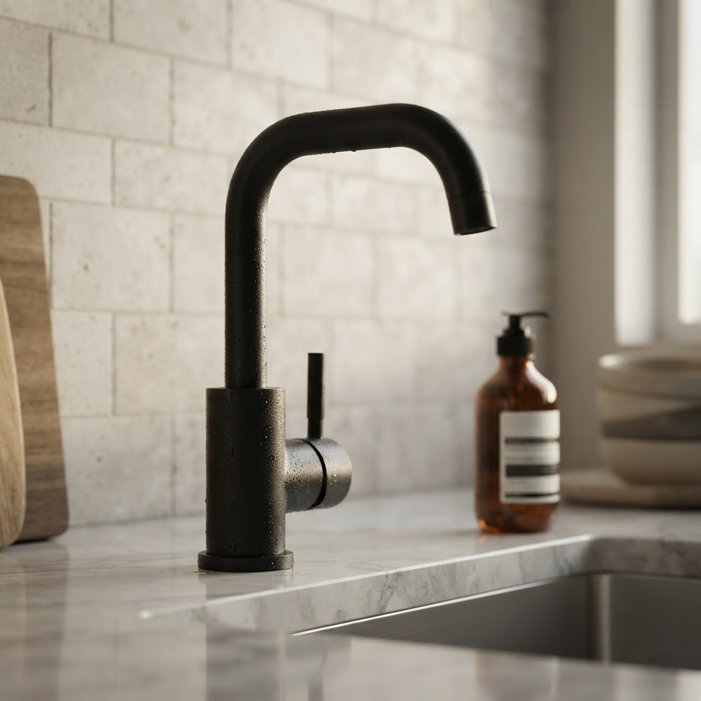 Stainless Steel Bathroom Faucet - MapleFair Basin Faucet