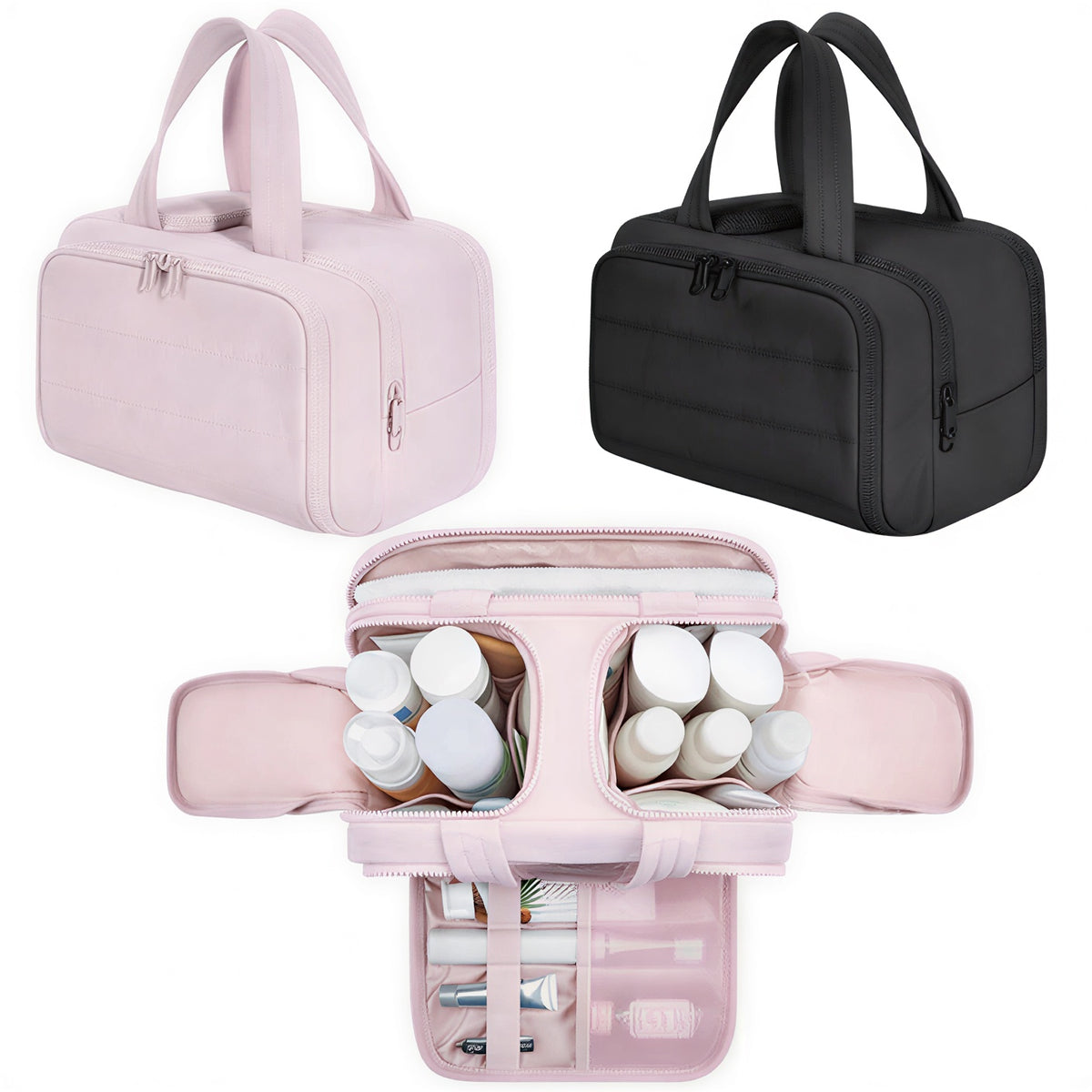 Travel Cosmetic Bag – Large Capacity Waterproof Wash Bag