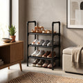 Hero Studio lifestyle image — Two-to-Four-Tier Shoe Rack with Elevated Storage Shelves — job 35a58124-ee3c-48f4-9a0e-ee5668de2485