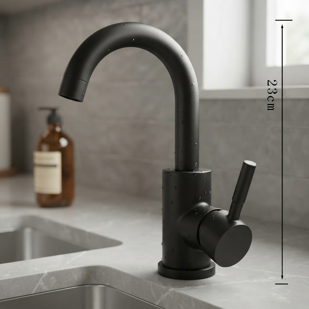 Stainless Steel Bathroom Faucet - MapleFair Basin Faucet