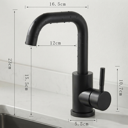 Stainless Steel Bathroom Faucet - MapleFair Basin Faucet
