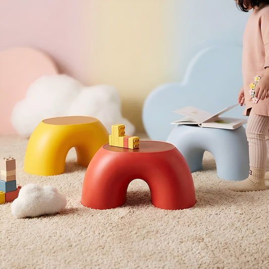 Kids Step Stool - Rainbow Safety Footstool
