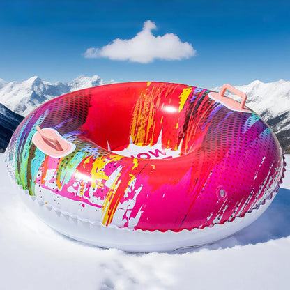 Winter Sled Tube - Inflatable Snow Tube Family Gift