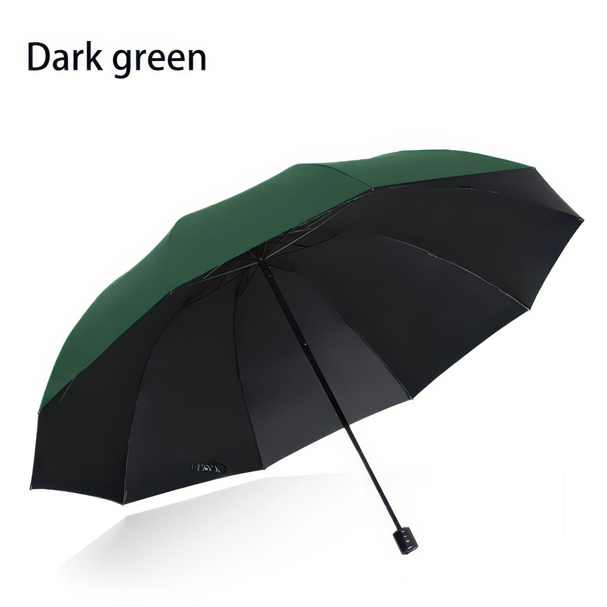 Extra-Large 130cm Folding Sun and Rain Umbrella, Windproof and Waterproof