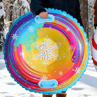 Winter Sled Tube - Inflatable Snow Tube Family Gift