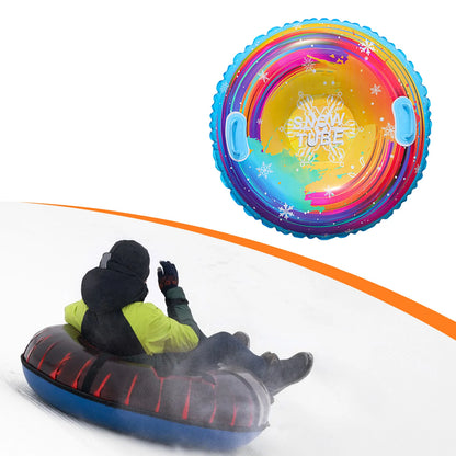 Winter Sled Tube - Inflatable Snow Tube Family Gift