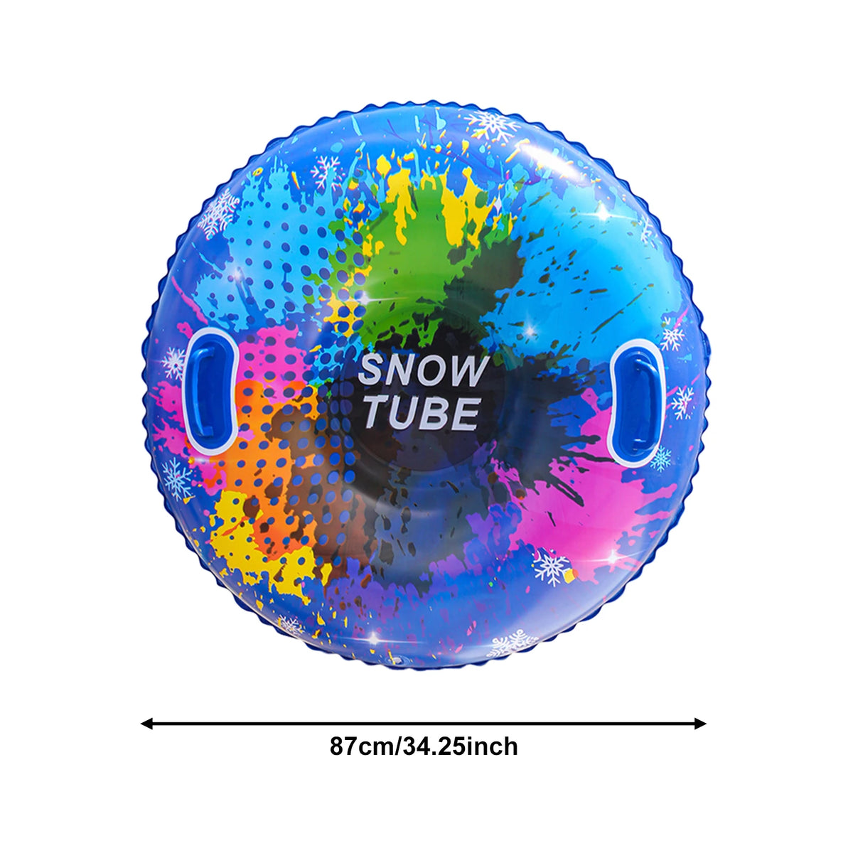 Winter Sled Tube - Inflatable Snow Tube Family Gift