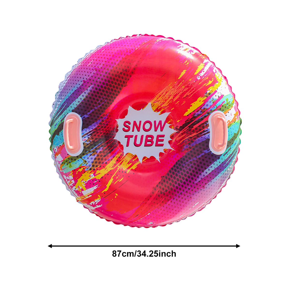 Winter Sled Tube - Inflatable Snow Tube Family Gift