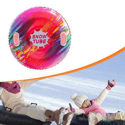 Winter Sled Tube - Inflatable Snow Tube Family Gift