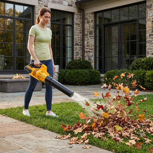 Cordless Leaf Blower - 32000RPM Yard Storm Machine