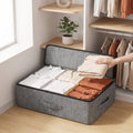 Foldable Under-Bed Storage Bag for Clothing, Quilts, and Blankets