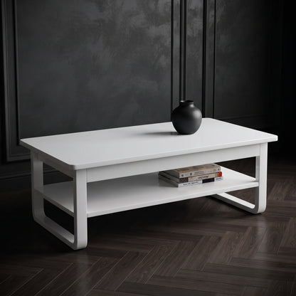 Rectangular Coffee Table – Small Apartment Living Room Table