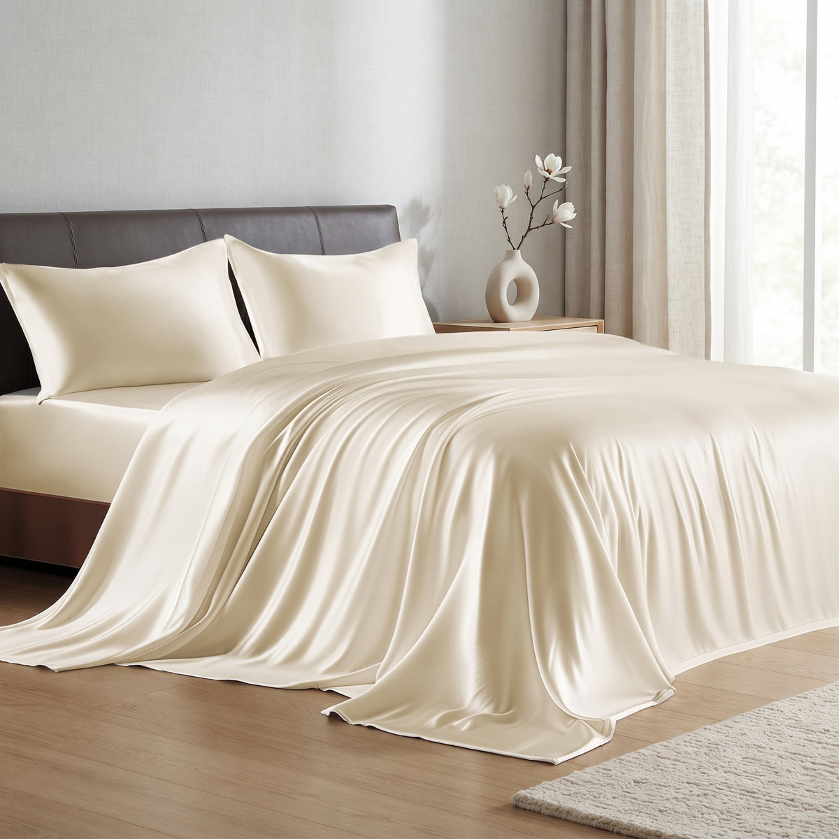 Silk Bedding Set – Mulberry Silk Luxury Duvet Cover