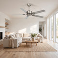Modern 60-Inch Ceiling Fan for Home – 5 Blades, Indoor/Outdoor