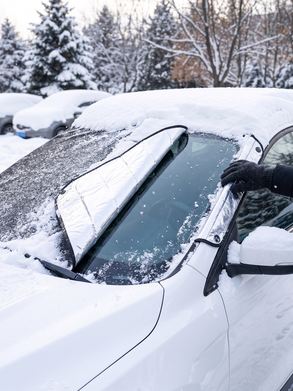 Magnetic Windshield Sun & Frost Shield