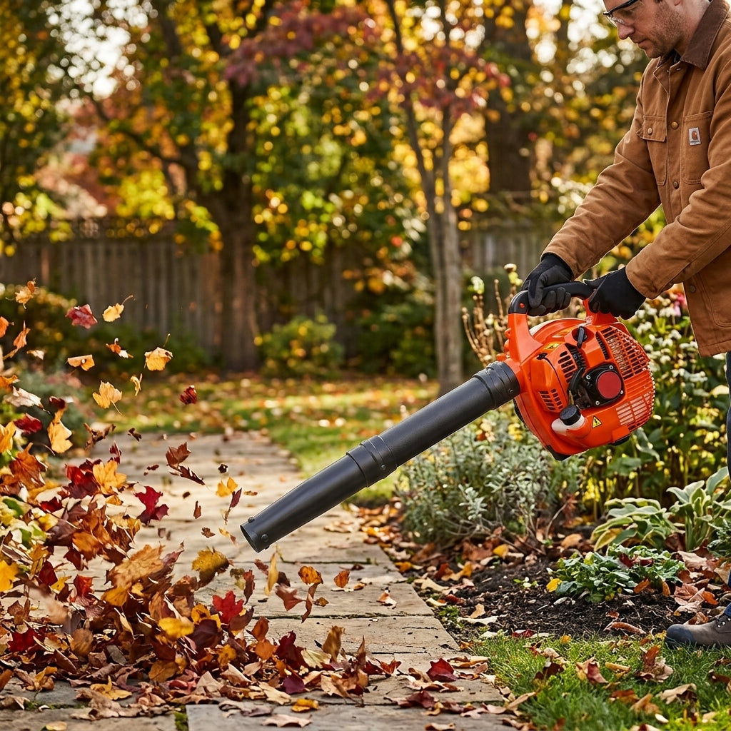 Gas Leaf Blower - 750W Two Stroke Handheld Blower