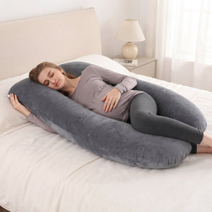 U Shape Body Pillow – Ergonomic Neck and Back Support Cushion