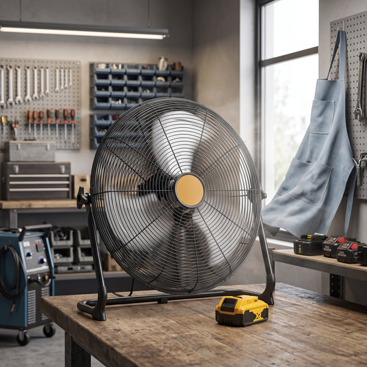 Turbo 12/16-Inch Floor Fan | Plugin in & Battery