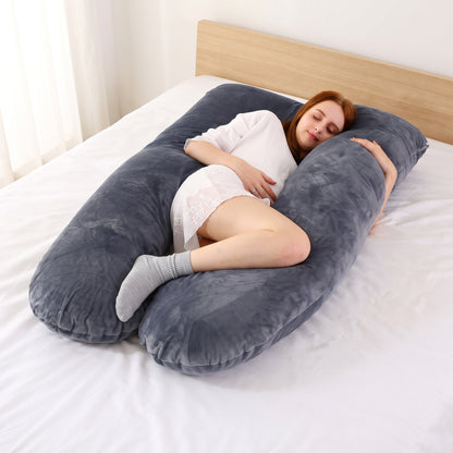 Pregnancy Support Pillow – 120x70cm Soft Maternity Cushion