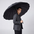 Premium Extra-Large Double-Layer Golf Umbrella with Windproof Frame
