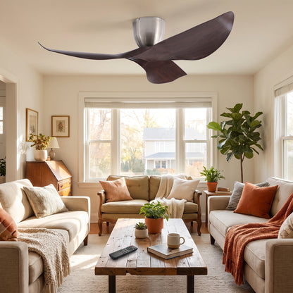 FUMANJIA 60-Inch Vintage Industrial Ceiling Fan for Home with Remote