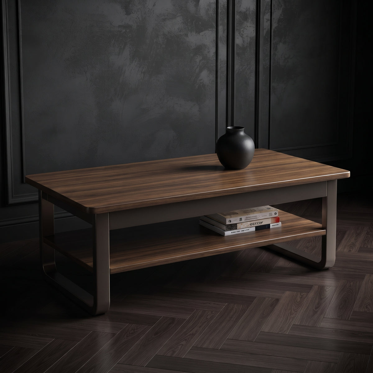 Rectangular Coffee Table – Small Apartment Living Room Table