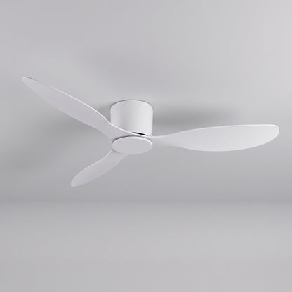 Low Profile Ceiling Fan for Home – 52-Inch, Remote Control, No Light