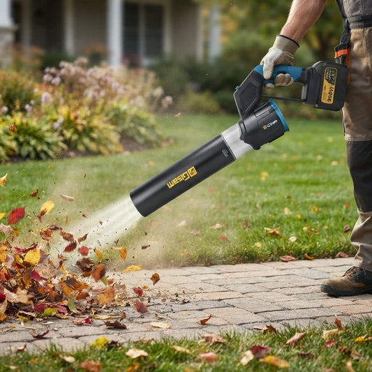 Turbo Leaf Blower - Gisam 35000RPM Brushless Fan