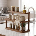 Multilayer Wooden Storage Rack - Space-Saving Teacup & Mug Stand