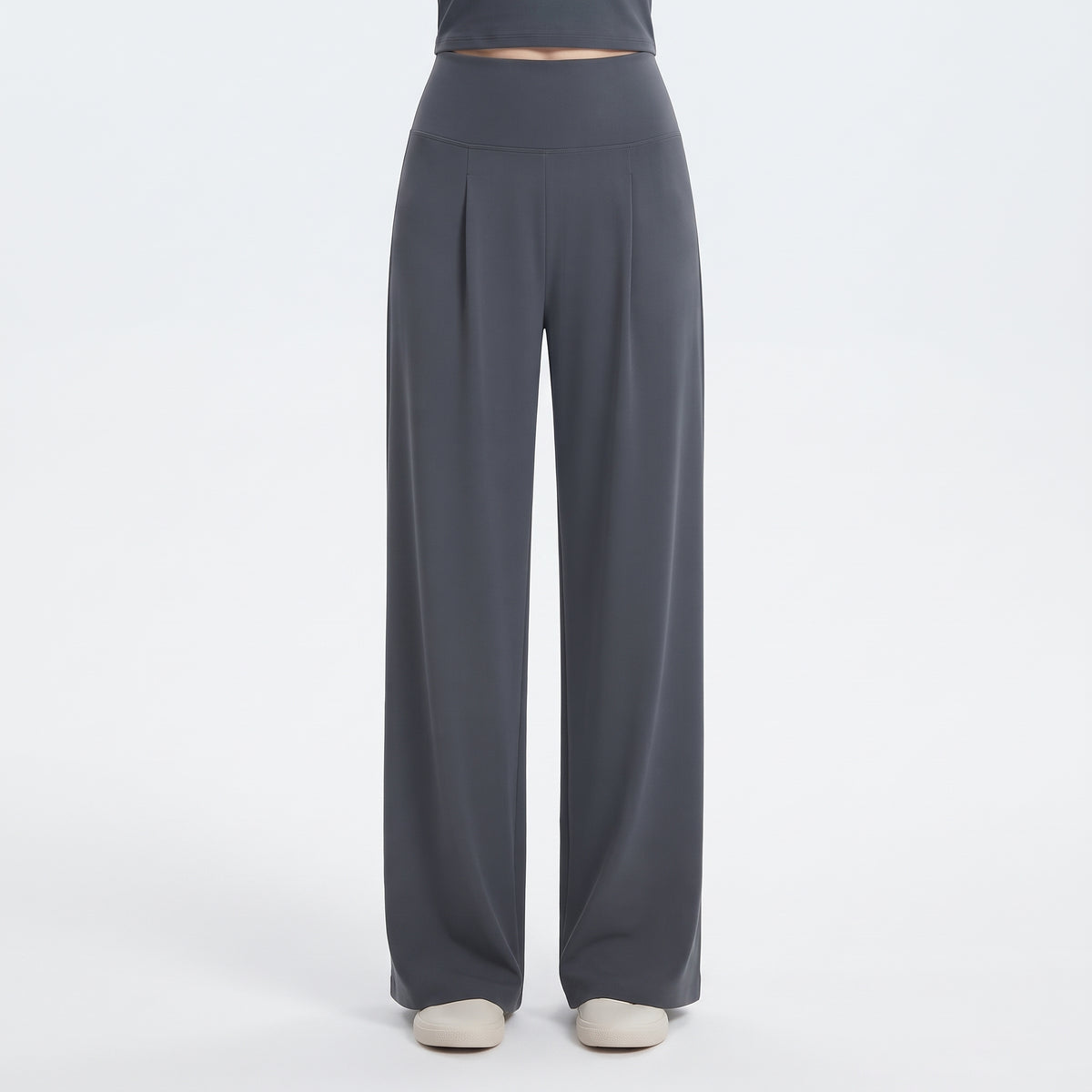 Wide Leg Yoga Pants for Women, High-Waist Stretch Lounge and Workout Palazzo Pants