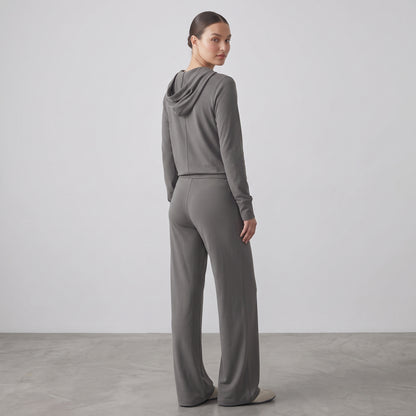 Wide Leg Yoga Pants for Women with Drawstring Waist, Loose Fit for Training and Pilates