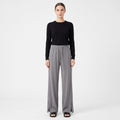 UPF 50+ Wide Leg Pants for Women with Side Slit, Lightweight Quick-Dry for Travel, Hiking and Everyday Wear