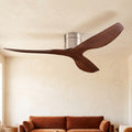 FUMANJIA 52-Inch Industrial Retro Ceiling Fan for Home with Remote