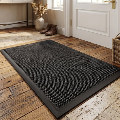 PVC Rubber Doormat - Water Resistant Welcome Mat