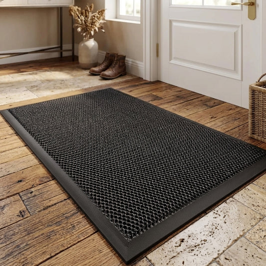 PVC Rubber Doormat - Water Resistant Welcome Mat