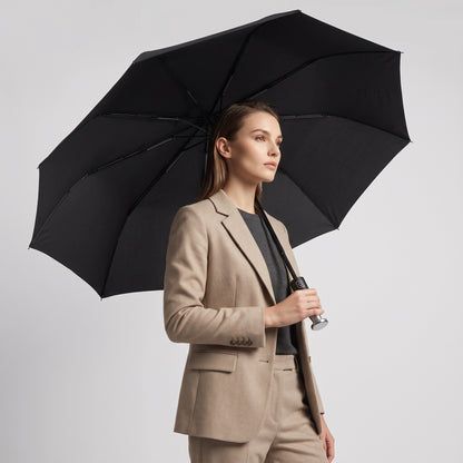 Windproof Folding Car Umbrella with UV and Rain Protection