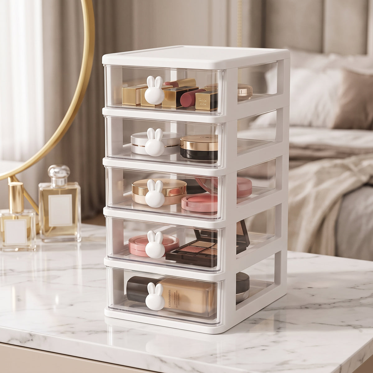 Stackable Drawer Organizer – Modular Desktop Storage System